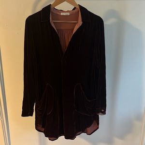 Free People x CP Shades Velvet Dress